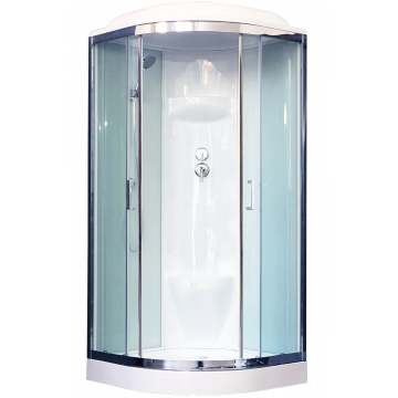 Душевая кабина Royal Bath HK RB 90HK6-WT-CH (белое/прозрачное)